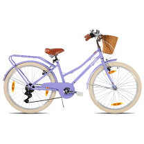 楽天市場】24インチ 自転車（カラーパープル）（キッズ・ジュニア用 