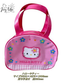 【メール便送料無料】サンリオキッズビニールボストンバッグ　子供プールバッグ　水遊びバック　水泳バッグ　スイミングバッグ　ビニールトート　サンリオバッグ　ハローキティ　クロミ　シナモロール　保育園・幼稚園・小学校向き