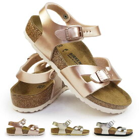 【あす楽】ビルケンシュトック Birkenstock キッズ サンダル リオ キッズ ストラップ 子供 ジュニア ビルコフロー Rio Kids