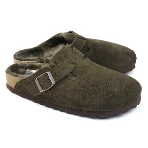 �r���P���V���g�b�N Birkenstock �{�X�g�� �V�A�����O �X�G�[�h �T���_�� ���f�B�[�X �R���t�H�[�g ��� �N���b�O Boston VL Shearling