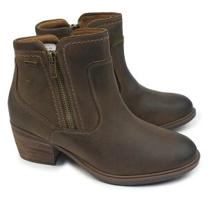 Clarks 防水 レディース ブーツ ネヴァ ジップ WP 864G ショート レザー クラークス Neva Zip WP