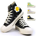 コンバース CONVERSE スニーカー レディース オールスター PLTS FLOWERPATCH HI ハイカット 厚底 ALL STAR PLTS FLOWERPATCH HI