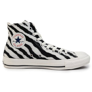 Ro[X CONVERSE I[X^[ [ut@[ HI Y Xj[J[ fB[X nCJbg Aj} ALL STAR ZEBRAFUR HI