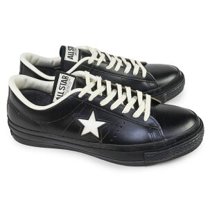 コンバース メンズ スニーカー レザー ワンスター J 日本製 メイドインジャパン レトロ調 スムースレザー レースアップ CONVERSE ONE STAR J 25年秋冬新作