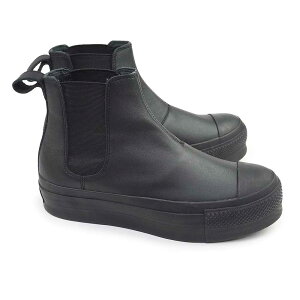 CONVERSE Y fB[X Xj[J[ U[I[X^[ R tebh TChSA HI Ro[X LEATHER ALL STAR R LIFTED SIDEGORE HI