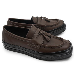 �R���o�[�X �X�j�[�J�[ ���[�t�@�[ �I�[���X�^�[ �X�N�G�A�g�E���[�t�@�[ ���m�N���[�� ���f�B�[�X �����Y ���U�[ �u���b�N �u���E�� ALL STAR SQUARETOE LOAFER 26�t�ĐV��