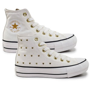 yP10{ 12/4 20:00`zRo[X CONVERSE Xj[J[ fB[X I[X^[ PLTS n[gX^bY HI nCJbg  ALL STAR PLTS HEARTSTUDS HI