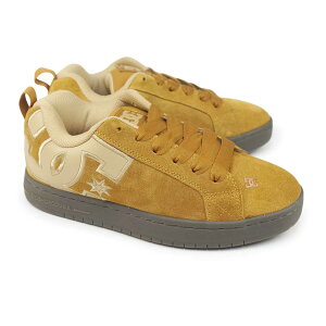 DC shoes スニーカー COURT GRAFFIK SE DM254019 メンズ ビッグロゴ スエード ディーシーシューズ ビッグロゴ コートグラフィック ファット 001 211 ブラック ローカット ウィート 25秋冬新作