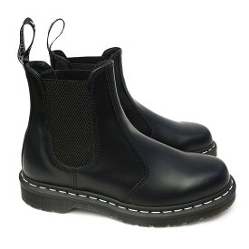 【あす楽】ドクターマーチン Dr.Martens チェルシーブーツ 2976 WS ホワイトステッチ ユニセックス レディース メンズ ショート サイドゴア 正規品 CORE 2976 WHITE STITCH