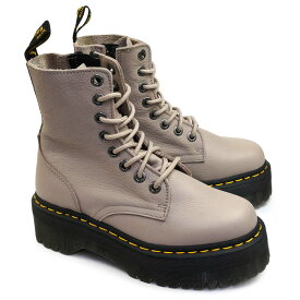 【あす楽】Dr.Martens 厚底 ブーツ ジェイドンIII PISA トープ 8ホール レディース プラットフォーム 本革 ドクターマーチン QUAD RETRO JADON III 8 EYE BOOT