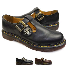 【あす楽】ドクターマーチン Dr.Martens Tバー シューズ メンズ クラシック カジュアルシューズ レザー イエローステッチ 正規品 T-Bar Shoe