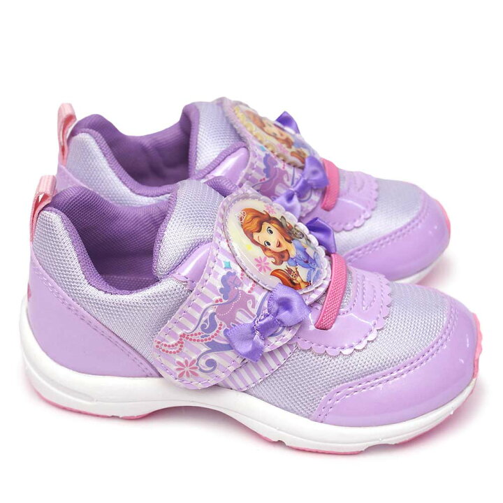 楽天市場 あす楽 ディズニー プリンセス 靴 Dn C1287 子供スニーカー マジック式 映画 お姫様 ムーンスター Disney Princess Moon Star ジョイスキップ