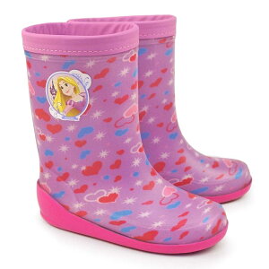 ディズニー Disney キッズ レインブーツ ロンプC67プリンセス ラプンツェル 長靴 日本製 ムーンスター Princess MoonStar