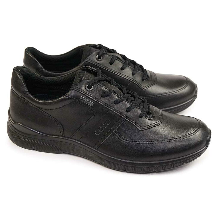 楽天市場】エコー ECCO 靴 防水 ゴアテックス レザースニーカー 