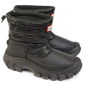 n^[ HUNTER h h Xm[u[c fB[X WFS1004PCT Cgsbh tNeBu Jt[W V[g WOMENS INTREPID REFLECTIVE CAMOUFLAGE SHORT SNOW BOOT