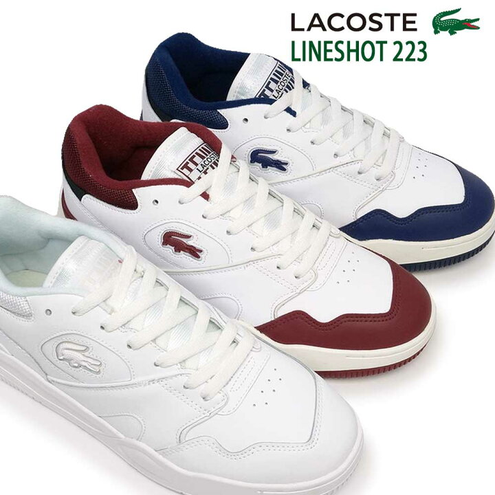 楽天市場】ラコステ LACOSTE スニーカー メンズ LINESHOT 223 SMA 