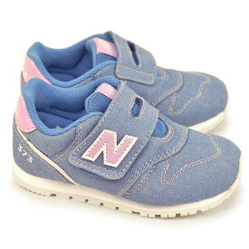 【あす楽】ニューバランス キッズ スニーカー IZ373 デニム 子供 シンプル マジックテープ new balance