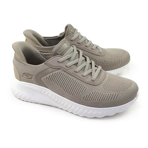 スケッチャーズ スリップインズ スニーカー レディース SKECHERS 117497W ボブス ワイド幅 手を使わずに履ける ハンズフリー 靴 スリッポン BOBS SQUAD CHAOS CURRENT MUSE25秋冬新作