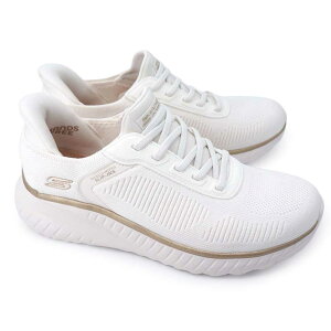 �X�P�b�`���[�Y �X���b�v�C���Y �X�j�[�J�[ ���f�B�[�X SKECHERS 117497W �{�u�X ���C�h�� ����g�킸�ɗ����� �n���Y�t���[ �C �X���b�|�� BOBS SQUAD CHAOS CURRENT MUSE25�H�~�V��