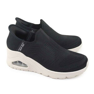 XPb`[Y fB[X XbvCY Xj[J[ 177523 SKECHERS Em EFbW LbLO jbg GANbV g킸ɗ UNO WEDGE KICKIN KNIT