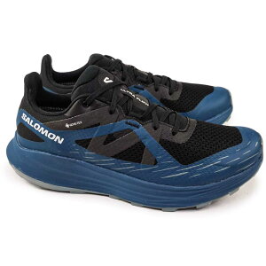 サロモン SALOMON メンズ 防水 軽量 スニーカー ウルトラ フロー GTX トレイル ロードランニング ゴアテックス ローカット ULTRA FLOW GTX