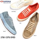 SUPERGA レディース メンズ スニーカー 2750 COTU DYED 1A00010D スペルガ
