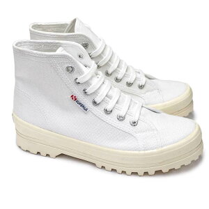 �X�y���K SUPERGA �X�j�[�J�[ ���f�B�[�X S111TCW 2341 ALPINA SHINY GUM 5cm�\�[�� �n�C�J�b�g tksn