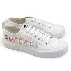 �y�|�C���g�A�b�v4/10(��)1:59�܂Łz�X�y���K SUPERGA �X�j�[�J�[ ���f�B�[�X 2630 ���[�J�b�g S3138DW RIPPED LOGO �R�b�g�� tksn