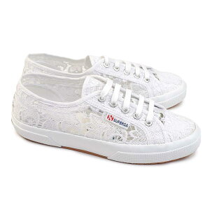 �y�|�C���g�A�b�v4/10(��)1:59�܂Łz�X�y���K SUPERGA �X�j�[�J�[ ���f�B�[�X 2750 81219W �}�N���� ���[�X MACRAME ���[�J�b�g �t�� �����f��