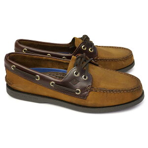 �X�y���[�g�b�v�T�C�_�[ SPERRY TOP-SIDER �f�b�L�V���[�Y �I�[�Z���e�B�b�N �I���W�i�� 2�A�C ���U�[ ���J�V�� �����Y �{�[�g�V���[�Y �{�v