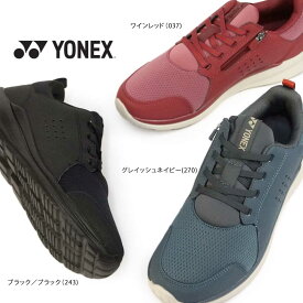 【あす楽】ヨネックス YONEX シューズ スニーカー ウォーキング レディース L02Y ファスナー 婦人靴 3.5E 幅広 YNK