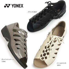 【あす楽】YONEX サンダル ウォーキング レディース SDL14 撥水 ファスナー 婦人靴 3.5E 幅広 ヨネックス