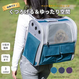 ペットリュック ペットキャリー リュック キャリーバック 猫 ネコ 犬 ペット 病院 通院 お出かけ 旅行 軽量 補強 底板 折り畳み 防災 通気性 10kgまで 北欧 携帯水飲み 特典付き