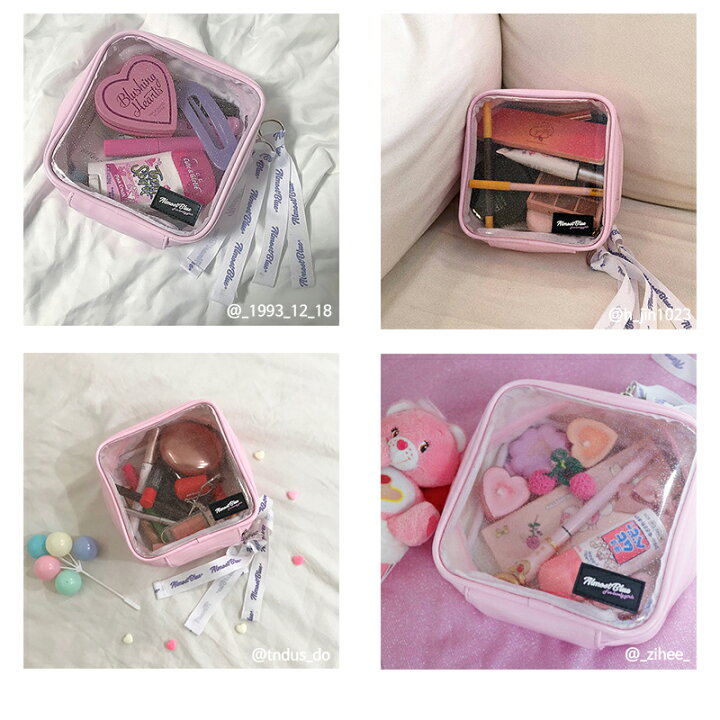 楽天市場 Almostblue Twinkle Candy Pouch Small Verクリアポーチ 全2色 韓国 可愛い 女子 おしゃれ 大人 韓国ファッション オールモストブルー ストリートファッション プレゼント ギフト レディース 化粧ポーチ コスメ収納 コスメポーチ カバン整理 整理整頓 Joyplus