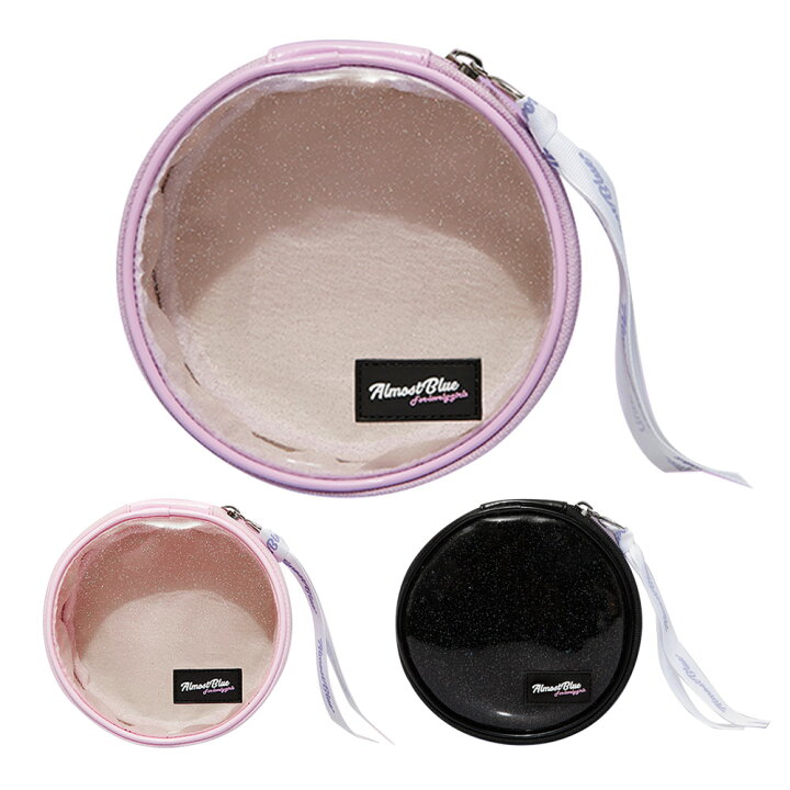 楽天市場 Twinkle Candy Circle Pouch Almost Blue オールモストブルー かわいい 韓国 ポーチ 化粧ポーチ コスメ 小物入れ 丸 コンパクト ケース 韓国女子 韓国男子 メイクポーチ クリアポーチ おしゃれ Joyplus ジョイプラス