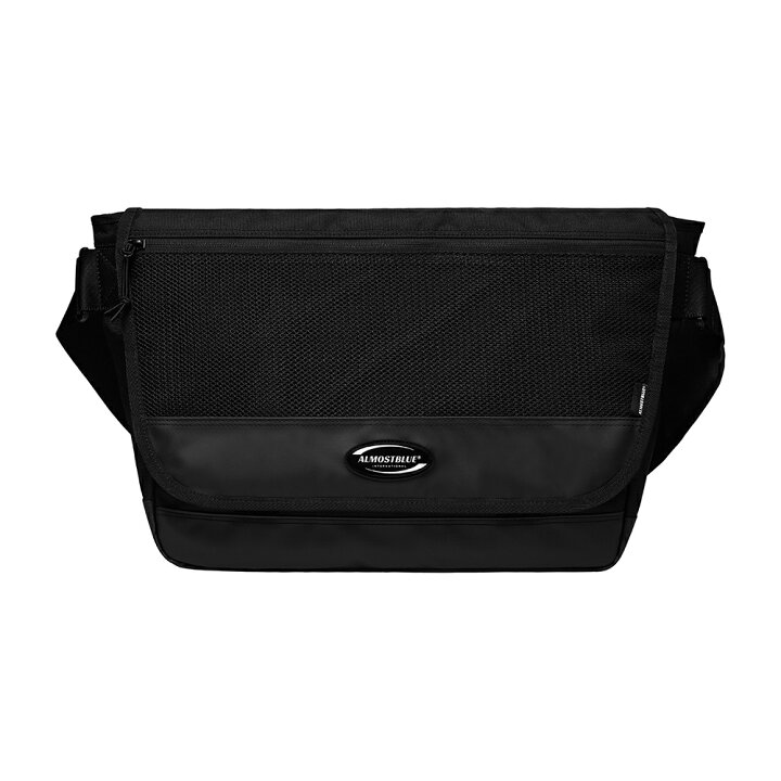 楽天市場 Rubber Logo Messenger Bag Almost Blue オールモストブルー かわいい 韓国 バッグ ショルダーバッグ レディース メンズ 大容量 韓国女子 韓国男子 カジュアル オルチャン 黒 ブラック かっこいい Joyplus ジョイプラス