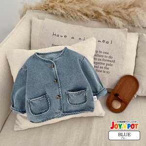 キッズ ベビー服 デニムジャケット ジャケット Gジャン アウター 秋 春 冬 男の子 女の子 可愛い 大人っぽい ジュニア おそろい 洋服 オシャレ 出産祝い プレゼント 保育園着 70cm 80cm 90cm 100cm 1