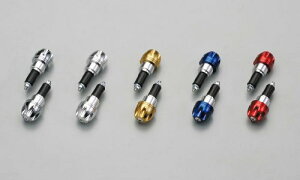 ハリケーン HB0347C φ30アルミサイドキャップ ビレット クロームメッキ ヤマハ車ノーマルハンドル用_(M16ネジ穴タイプに適合)