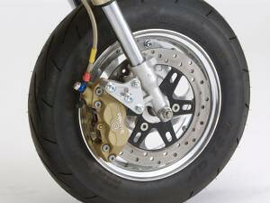 Gクラフト G31097 KSRI、IIフォーク用キャリパーサポートブレンボ4P