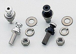 POSH Faith アルミメガショ-トウインカ-ステ-M10X25(2pcs)ブラック (011102-06)