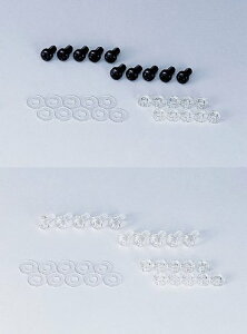 POSH Faith スクリ-ンビスセット クリア- M5X20 (10pcs) (990520)