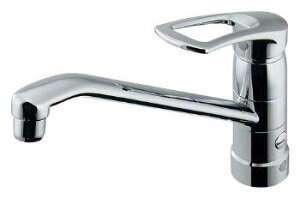 KAKUDAI カクダイ シングルレバー混合栓(分水孔つき) 117-061K