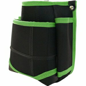 基陽 武尊魂 二段 腰袋 黒/緑 TK02K-G