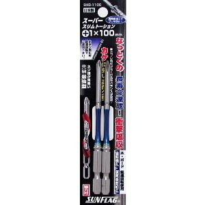 �T���t���b�O �V�T���쏊 SUNFLAG �X�[�p�[�X�����g�[�V�����r�b�g +1×100mm BXB-1100