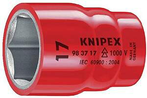�N�j�y�b�N�X KNIPEX 9837-12 (3/8SQ) �≏�\�P�b�g 1000V 9837-12