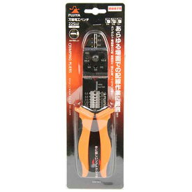 フジ矢 万能電工ペンチ 220mm 絶縁端子用 FA101