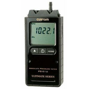カスタム (CUSTOM) デジタル絶対圧計 ピアノブラック調筐体 PG-01U