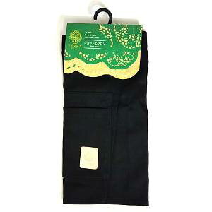 プロスター TERRAテラシリーズ ガーデニングツール ガーデニングエプロン ショート ブラック・TR-100BK