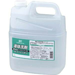 熊野油脂 スクリット 衣料用液体洗剤 4L 4229