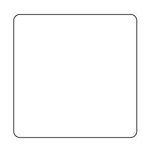 シロクマ サインプレート無地 NP-100A-0 アクリル 【707-1270】